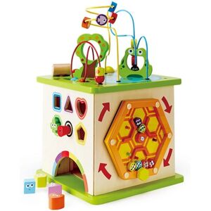 Hape Aktivitätswürfel - Multifunktionales Holzspielzeug für Motorik - Ab 12 Monaten Hape Aktivitätswürfel - Multifunktionales Holzspielzeug für Motorik - Ab 12 Monaten