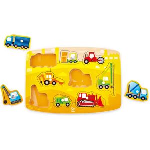 Puzzle de véhicules Hape E1407 - Jouet en bois de construction - Publicité Puzzle de véhicules Hape E1407 - Jouet en bois de construction - Publicité