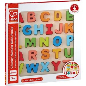 Hape Model A-Z Wooden Alphabet Puzzle - 27 pcs Hape Model A-Z Wooden Alphabet Puzzle - 27 pcs