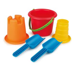 Hape E4053 Sandkastelspielzeug - 5-in-1 Strandset für Kinder Hape E4053 Sandkastelspielzeug - 5-in-1 Strandset für Kinder