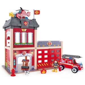 Caserne de Pompiers en Bois Hape E3023 - Jouet de Rôle - Publicité Caserne de Pompiers en Bois Hape E3023 - Jouet de Rôle - Publicité