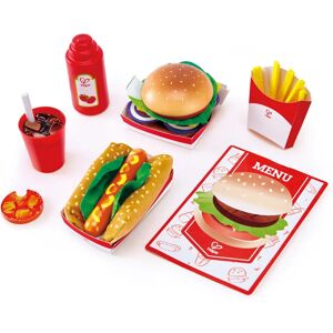 Set Cibo Veloce Hape - Giocattoli di Cibo Veloce Realistici per Bambini Set Cibo Veloce Hape - Giocattoli di Cibo Veloce Realistici per Bambini