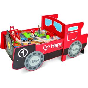 HAPE Multicolor Ride-on Train Table - Table HAPE Multicolor Ride-on Train Table - Table