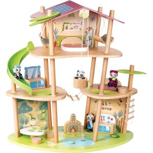 HAPE Bamboo Panda House - Dollhouse for Kids, Eco-friendly, 3 Levels HAPE Bamboo Panda House - Dollhouse for Kids, Eco-friendly, 3 Levels