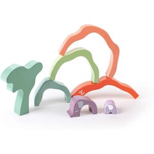 Hape Elephant Stacking Blocks - Safari Animal Toy Hape Elephant Stacking Blocks - Safari Animal Toy