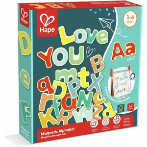 HAPE Magnetic Alphabet - 52 Letters, Multicolor - Educational Toy HAPE Magnetic Alphabet - 52 Letters, Multicolor - Educational Toy