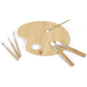 Hape Umweltfreundliches Kunstpalette und Pinselset - Bastelmaterial für Kinder Hape Umweltfreundliches Kunstpalette und Pinselset - Bastelmaterial für Kinder