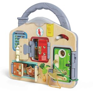 Hape Lock & Learn Playboard - Educational Toy for 3-6 Year Olds Hape Lock & Learn Playboard - Educational Toy for 3-6 Year Olds
