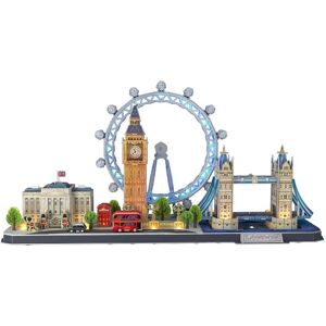 CubicFun Ligne de la Ville Londres Puzzle 3D LED - Monuments - Publicité CubicFun Ligne de la Ville Londres Puzzle 3D LED - Monuments - Publicité