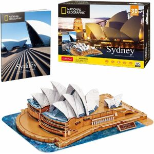 CubicFun Ds1088h 86 pièces Puzzle 3D Opéra de Sydney - Publicité CubicFun Ds1088h 86 pièces Puzzle 3D Opéra de Sydney - Publicité