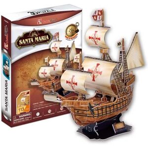Cubic Fun Santa Maria Puzzle 3D - Navire - Publicité Cubic Fun Santa Maria Puzzle 3D - Navire - Publicité