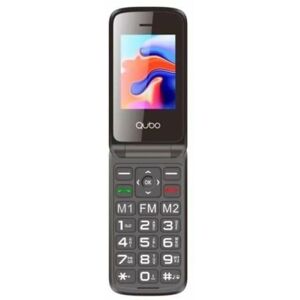 Telefono Mobile Qubo Senior X-247 2G - Pulsante SOS, Schermo 2.4" Telefono Mobile Qubo Senior X-247 2G - Pulsante SOS, Schermo 2.4"