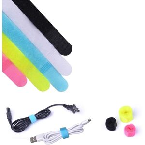 Fita de tecido multicolorida Avantree OTHR-VELC-01 - Abraçadeira de cabos Fita de tecido multicolorida Avantree OTHR-VELC-01 - Abraçadeira de cabos
