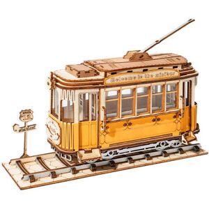 Robotime RT-TG505 Rompecabezas 3D - Tranvía Amarillo Robotime RT-TG505 Rompecabezas 3D - Tranvía Amarillo