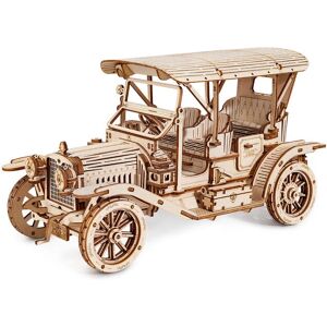 Robotime Vintage Auto 3D Palapeli - Näyttelymalli Robotime Vintage Auto 3D Palapeli - Näyttelymalli