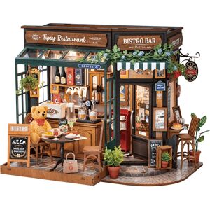 ROBOTIME Tipsy Restaurant 3D puzzle - 297 pcs City ROBOTIME Tipsy Restaurant 3D puzzle - 297 pcs City