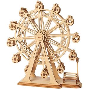 ROBOTIME Reuzenrad 3D Houten Puzzel - Puzzle ROBOTIME Reuzenrad 3D Houten Puzzel - Puzzle