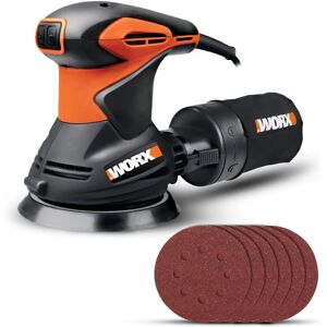 Worx WX652.1 Orbitale Schuurmachine - 300W 125mm Stofsysteem Worx WX652.1 Orbitale Schuurmachine - 300W 125mm Stofsysteem