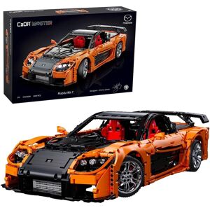 CaDa Master Mazda RX-7 Voiture Orange & Noire - Modèle CaDa Master Mazda RX-7 Voiture Orange & Noire - Modèle
