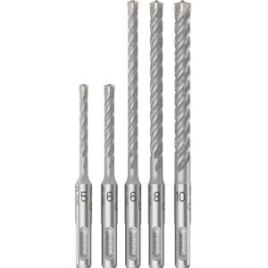 Bosch Hammer Drill Bit Set - 5-Piece SDS plus 5-10mm Bosch Hammer Drill Bit Set - 5-Piece SDS plus 5-10mm