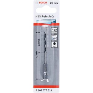 Bosch Professional 2608577519 HSS PointTeQ Sechskantbohrer-Set - Metallbohren Bosch Professional 2608577519 HSS PointTeQ Sechskantbohrer-Set - Metallbohren