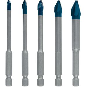 Bosch Expert Model 2608900597 Ceramic Tile Drill Bit Set - 5 pcs Bosch Expert Model 2608900597 Ceramic Tile Drill Bit Set - 5 pcs