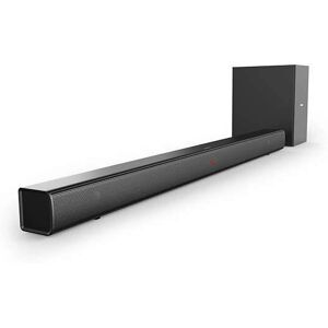Barra de sonido inalámbrica Philips HTL1520B/12 con subwoofer - 70W, Negro Barra de sonido inalámbrica Philips HTL1520B/12 con subwoofer - 70W, Negro