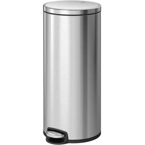 EKO Eva Kitchen Bin Pedal Rubbish Bin - 30L - Stainless Steel EKO Eva Kitchen Bin Pedal Rubbish Bin - 30L - Stainless Steel