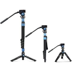 Monopode en fibre de carbone Sirui P-325FS - 148cm, avec tête vidéo VA-5 - Noir - Publicité Monopode en fibre de carbone Sirui P-325FS - 148cm, avec tête vidéo VA-5 - Noir - Publicité
