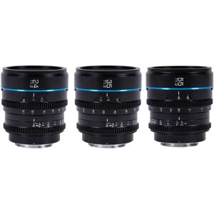Sirui Night Walker MS-3SMB Kameraobjektiv-Set - Schwarz - Kameraobjektiv-Set Sirui Night Walker MS-3SMB Kameraobjektiv-Set - Schwarz - Kameraobjektiv-Set