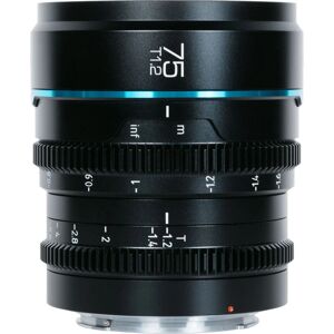 Sirui Nightwalker 75mm T1.2 S35 Cine Lens - Handmatige Focus Sirui Nightwalker 75mm T1.2 S35 Cine Lens - Handmatige Focus