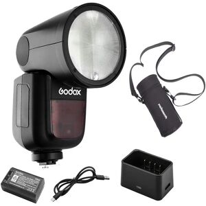 Godox Speedlite V1 Pentax - Ronde Kop, Draadloos, Compact Godox Speedlite V1 Pentax - Ronde Kop, Draadloos, Compact