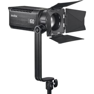 Godox S60 LED Világítás - Fókuszálható 60W, állítható sugárirány Godox S60 LED Világítás - Fókuszálható 60W, állítható sugárirány