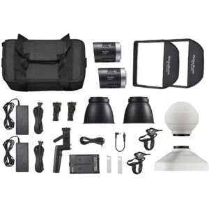 Godox ML30Bi-K2 LED Videólámpa Szett - Két projektor, állítható 2800-6500K Godox ML30Bi-K2 LED Videólámpa Szett - Két projektor, állítható 2800-6500K