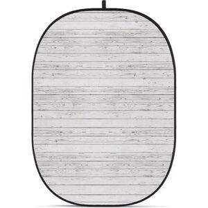 Godox Gray-White Wood Pattern Collapsible Photo Backdrop - 150x200cm Godox Gray-White Wood Pattern Collapsible Photo Backdrop - 150x200cm