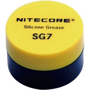 Graisse au silicone Nitecore SG07 - Accessoire lampe de poche - Publicité Graisse au silicone Nitecore SG07 - Accessoire lampe de poche - Publicité