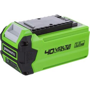Greenworks G40B2 40V 2Ah Lithium-ion Battery - Compatible with Greenworks 40V Tools Greenworks G40B2 40V 2Ah Lithium-ion Battery - Compatible with Greenworks 40V Tools