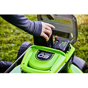 Greenworks G60B4 60V Lithium-Ion Battery - Lightweight & Fast Charging Greenworks G60B4 60V Lithium-Ion Battery - Lightweight & Fast Charging