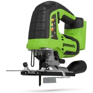 Greenworks GD24JS Cordless Jigsaw - 24V, 100mm Cut Depth - Jigsaw Greenworks GD24JS Cordless Jigsaw - 24V, 100mm Cut Depth - Jigsaw