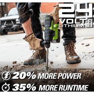 Greenworks GD24SDS1 Marteau rotatif 24V - Puissance et polyvalence - Publicité Greenworks GD24SDS1 Marteau rotatif 24V - Puissance et polyvalence - Publicité