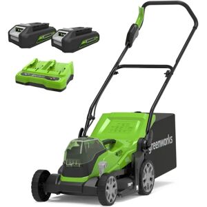 Greenworks G24X2LM36K Tosaerba senza fili Greenworks G24X2LM36K Tosaerba senza fili