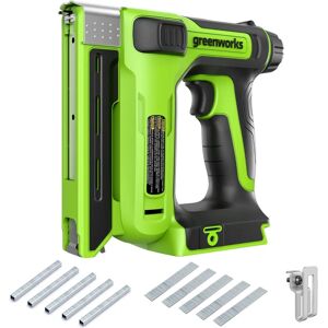 Greenworks G24CS10 Wireless Stapler - Compact, 24V, Versatile Greenworks G24CS10 Wireless Stapler - Compact, 24V, Versatile