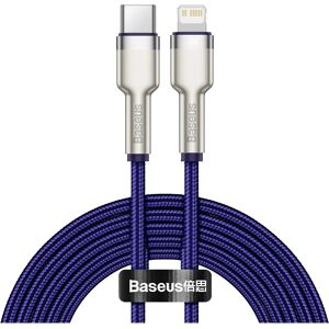 Baseus Fialový USB-C na Lightning 20W 2m Baseus Fialový USB-C na Lightning 20W 2m