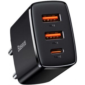 Baseus 30W Compact Charger with USB-C & USB-A - Charger Baseus 30W Compact Charger with USB-C & USB-A - Charger