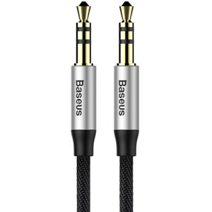 Câble audio Baseus Yiven - 1m, Noir, Argent - Stéréo 3.5mm Câble audio Baseus Yiven - 1m, Noir, Argent - Stéréo 3.5mm