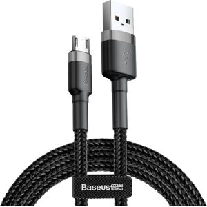Cabo Micro-USB em nylon Baseus CAMKLF-AG1 - 0,5m - USB A Cabo Micro-USB em nylon Baseus CAMKLF-AG1 - 0,5m - USB A