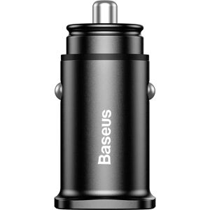 Caricabatterie Auto USB Doppio Baseus - Supporta la ricarica rapida Caricabatterie Auto USB Doppio Baseus - Supporta la ricarica rapida