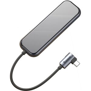 Baseus Hub USB-C Compact - HDMI 4K, 3x USB 3.0, 60W PD - Dock ordinateur portable Baseus Hub USB-C Compact - HDMI 4K, 3x USB 3.0, 60W PD - Dock ordinateur portable