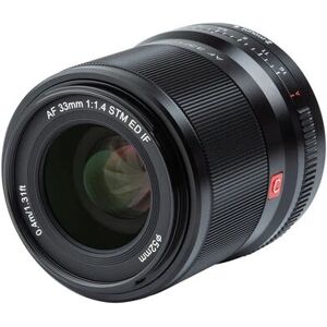 Objectif Viltrox AF 33mm f/1.4 E - Monture Sony E - Noir - Publicité Objectif Viltrox AF 33mm f/1.4 E - Monture Sony E - Noir - Publicité