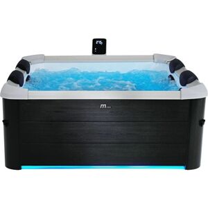 MSpa Oslo Plus Spa Rigide Portable - 180x180cm, 6-8 personnes - Publicité MSpa Oslo Plus Spa Rigide Portable - 180x180cm, 6-8 personnes - Publicité